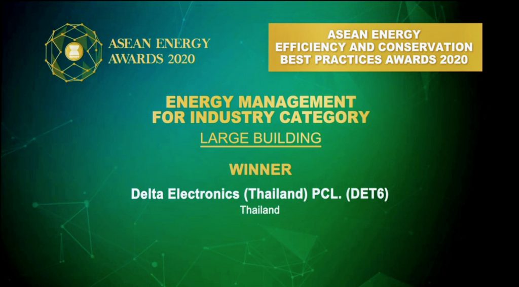 Delta Asean Energy Award 2020