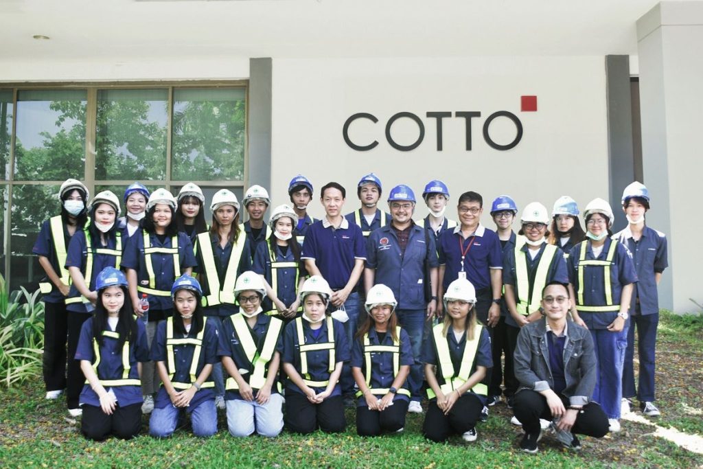 คอตโต้-เปิดบ้านต้อนรับนักศึกษาคณะวิศวกรร
