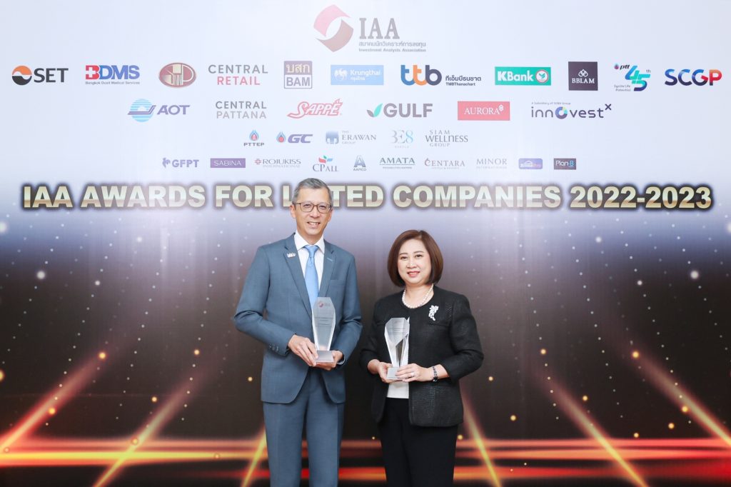 ทีเอ็มบีธนชาต คว้า 2 รางวัล จากเวที IAA Awards for Listed Companies 2022 – 2023