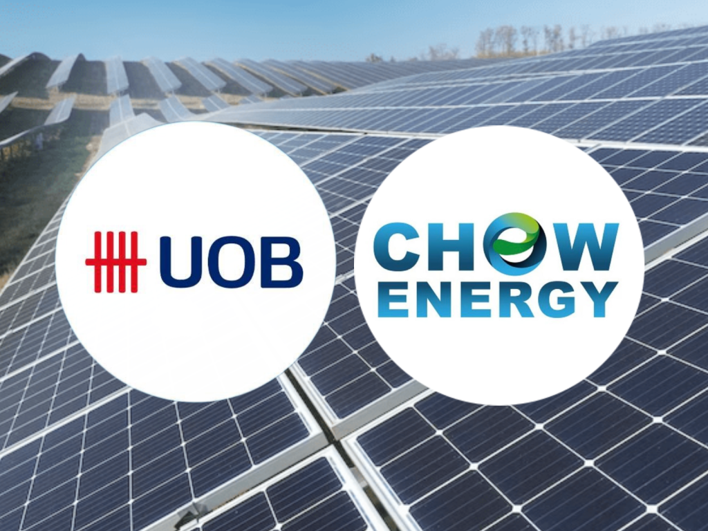 UOB partnering Chow Energy to install solar roof systems at bank premises