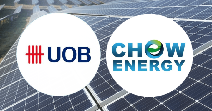 UOB partnering Chow Energy to install solar roof systems at bank premises