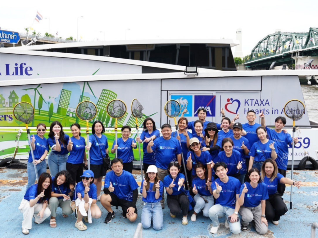 กรุงไทย–แอกซ่า ประกันชีวิต จัดกิจกรรม Save Our River  
