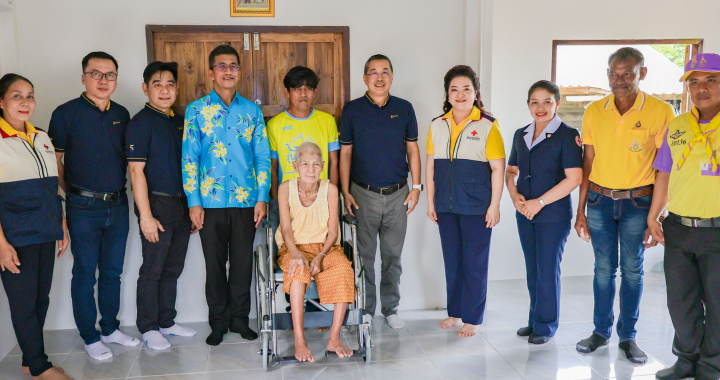 BAM ร่วมกับ สภากาชาดไทย มอบบ้านในโครงการ Home & Hope  ปีที่ 4
