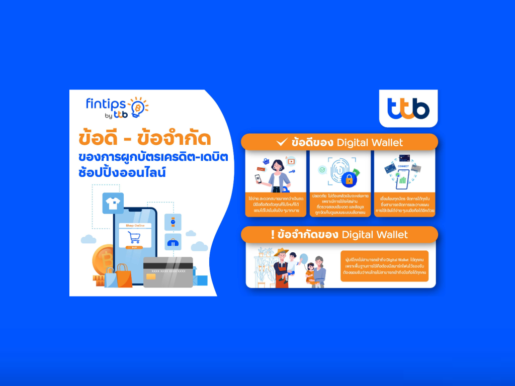 fintips by ttb แชร์ไอเดียใช้จ่ายยุคดิจิทัล