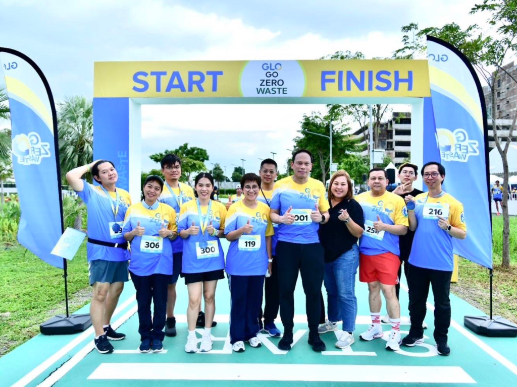 สำนักงานสลากฯ รวมพลังรักษ์โลกที่งาน GLO GO Zero Waste Walk & Run @GLO Park