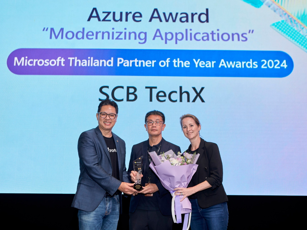 SCB TechX คว้ารางวัล “Azure Award”