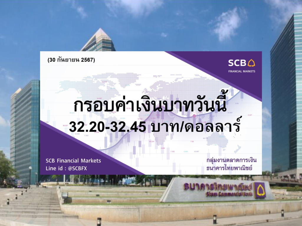 ธนาคารไทยพาณิชย์ ค่าเงินบาทประจำวันที่ 30 ก.ย. 2567