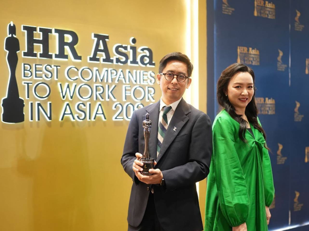 KBank awarded HR Asia Best Companies to Work for in Asia 2024