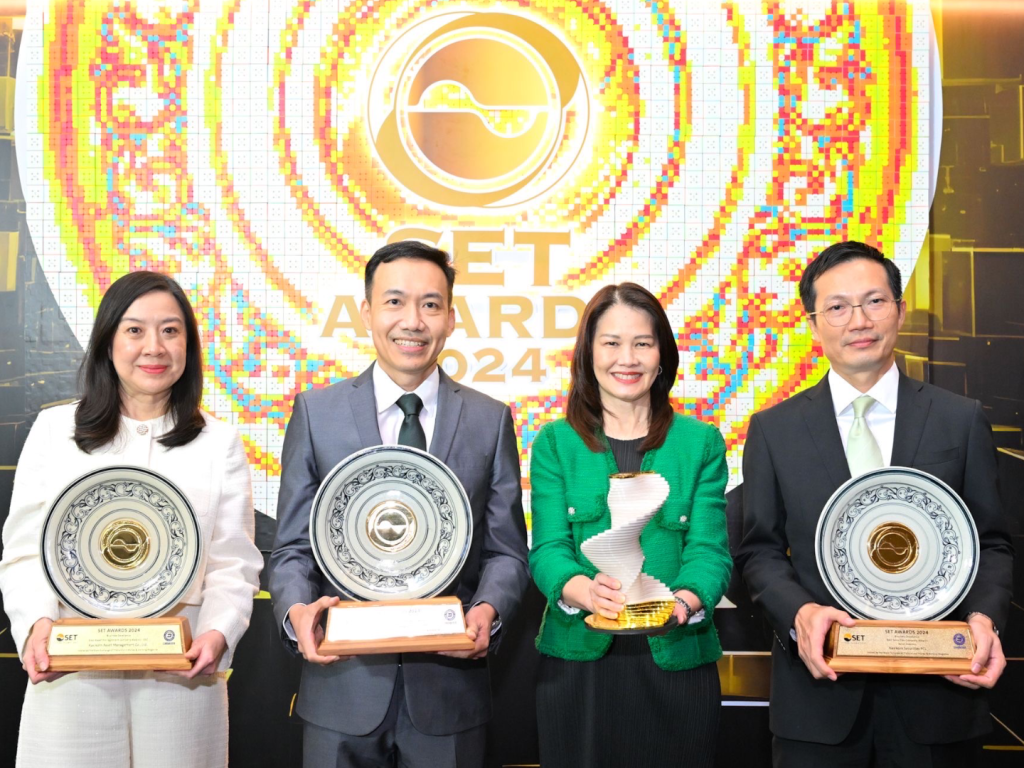 กสิกรไทย ครอง 4 รางวัลใหญ่จาก SET Awards 2024