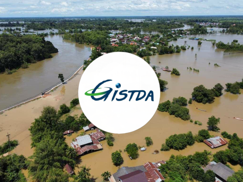 GISTDA พบน้ำท่วมขังอีสานเกือบ 2 ล้านไร่