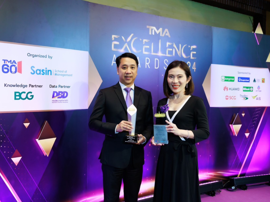 ธนาคารไทยพาณิชย์ คว้า 2 รางวัลจากเวที TMA Excellence Awards 2024