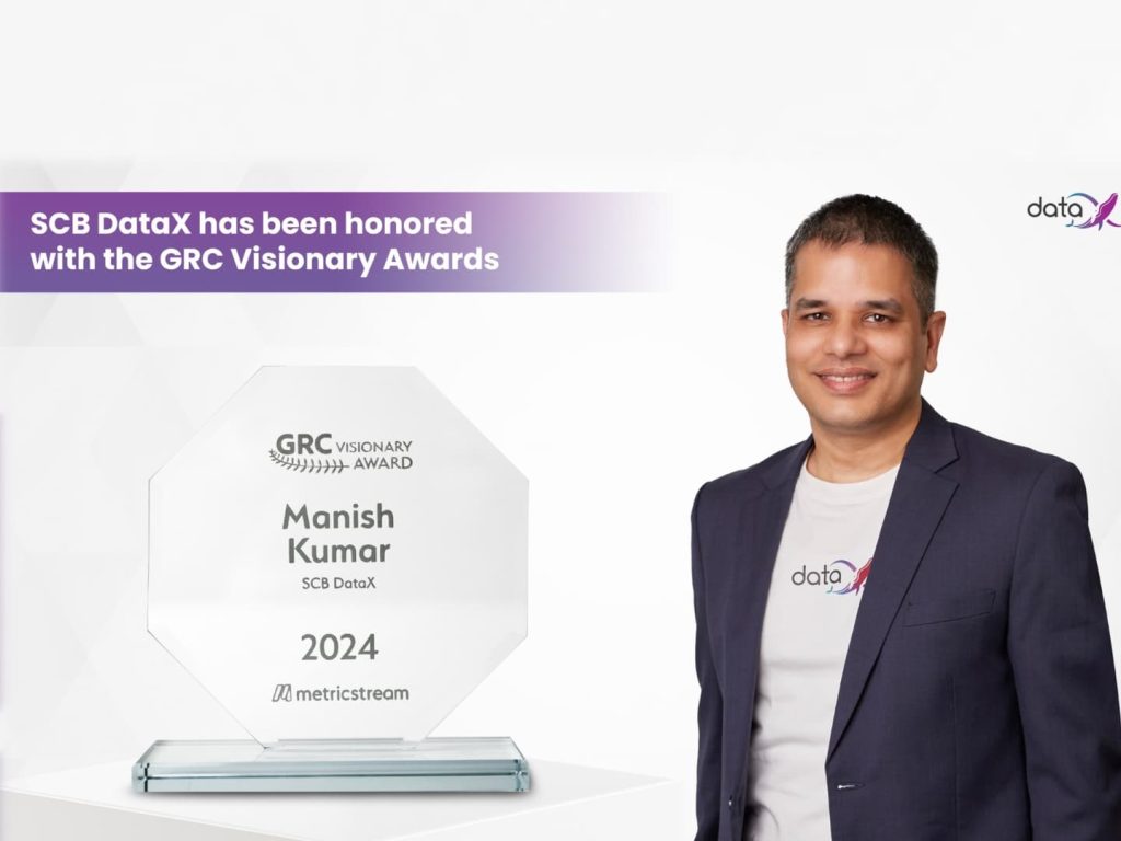 SCB DataX wins GRC Visionary Award