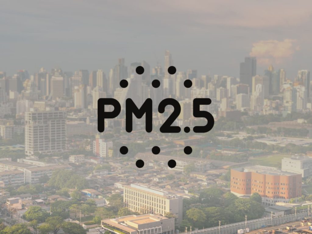 PM 2.5 เช้านี้ กทม. ระดับสีแดงทุกเขต