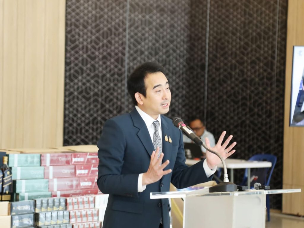 "เผ่าภูมิ” ปราบบุหรี่เถื่อน 35,000 ซอง สั่งเข้มตรึงชายแดน