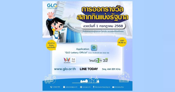 สลากออกรางวัล งวดวันที่ 1 ก.ค. 68 ด้วยความโปร่งใส