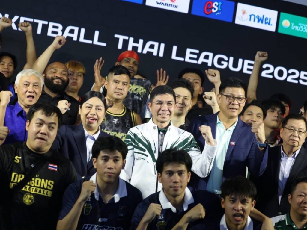ผู้จัดการ ธ.ก.ส. ร่วมแถลงข่าวเปิดลีกบาสอาชีพ “Basketball Thai League 2025”