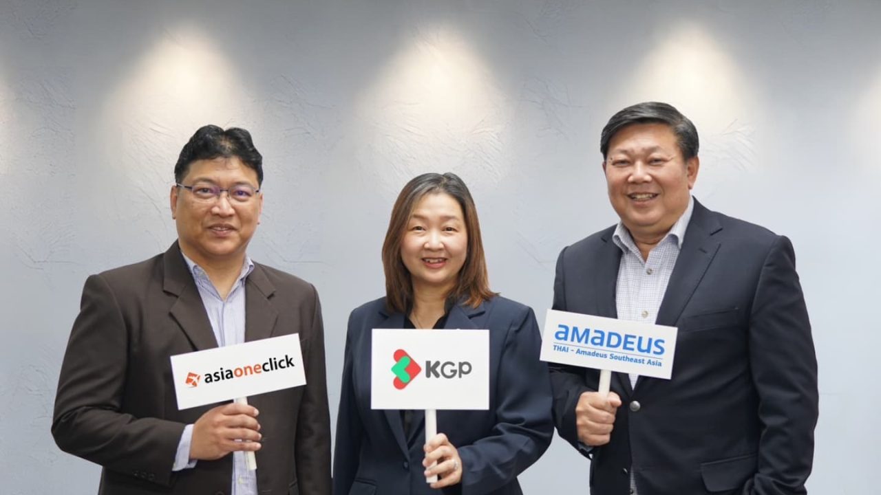 KGP ผนึกกำลัง Asia One Click และ Amadeus Thailand เปิดตัวแพลตฟอร์ม FareOK
