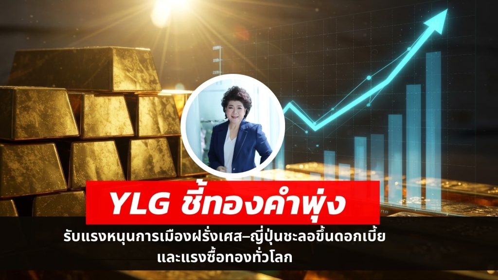 จับตาทองโลกใกล้แตะ 4 พันเหรียญ