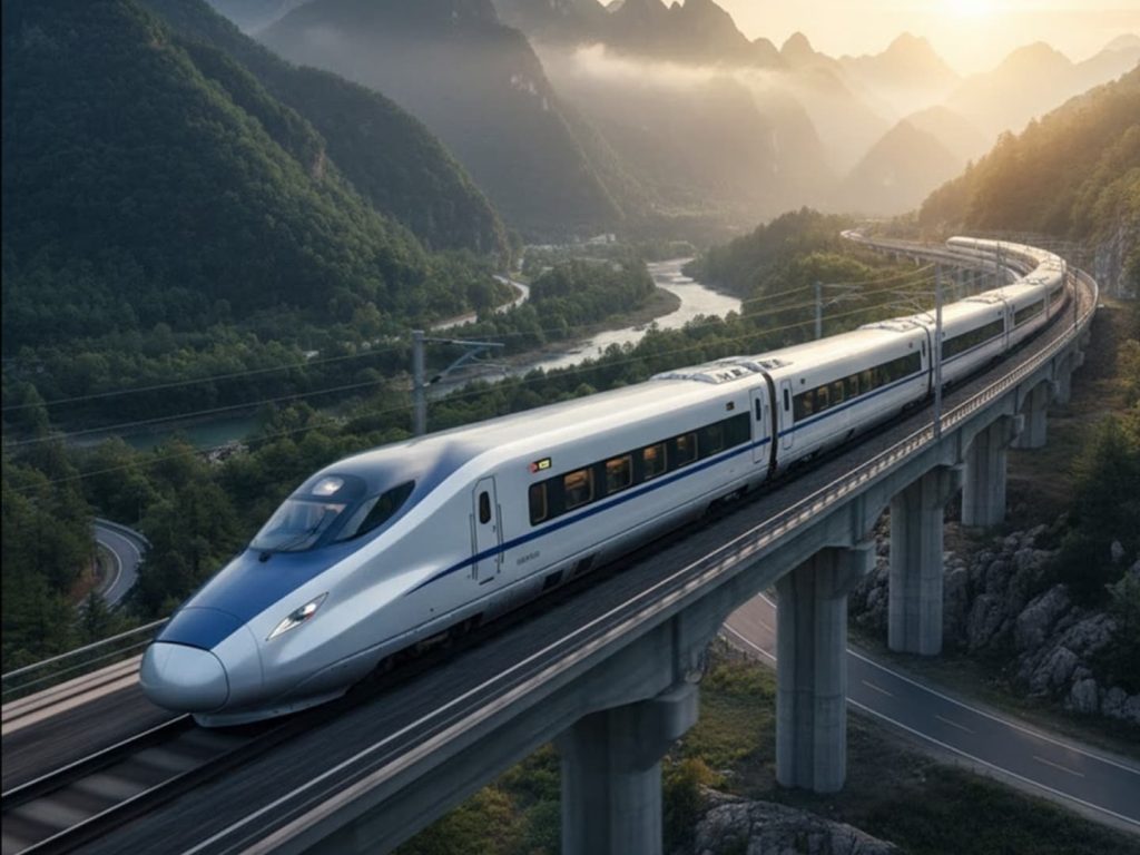 รถไฟความเร็วสูงของจีน วิ่งทดสอบความเร็ว 453 กม./ชม.
