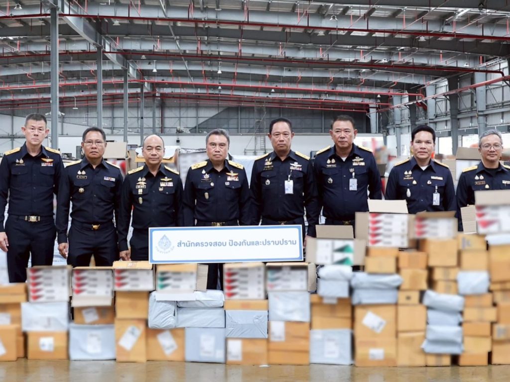 สรรพสามิตจับบุหรี่เถื่อน 1.2 แสนซอง ปรับร้อยล้านบาท