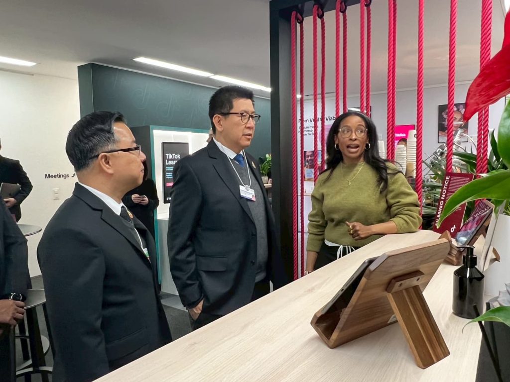 ‘เอกนิติ’ เผย TikTok พร้อมเดินหน้าลงทุนไทย ตอกย้ำความสำเร็จเวทีดาวอส