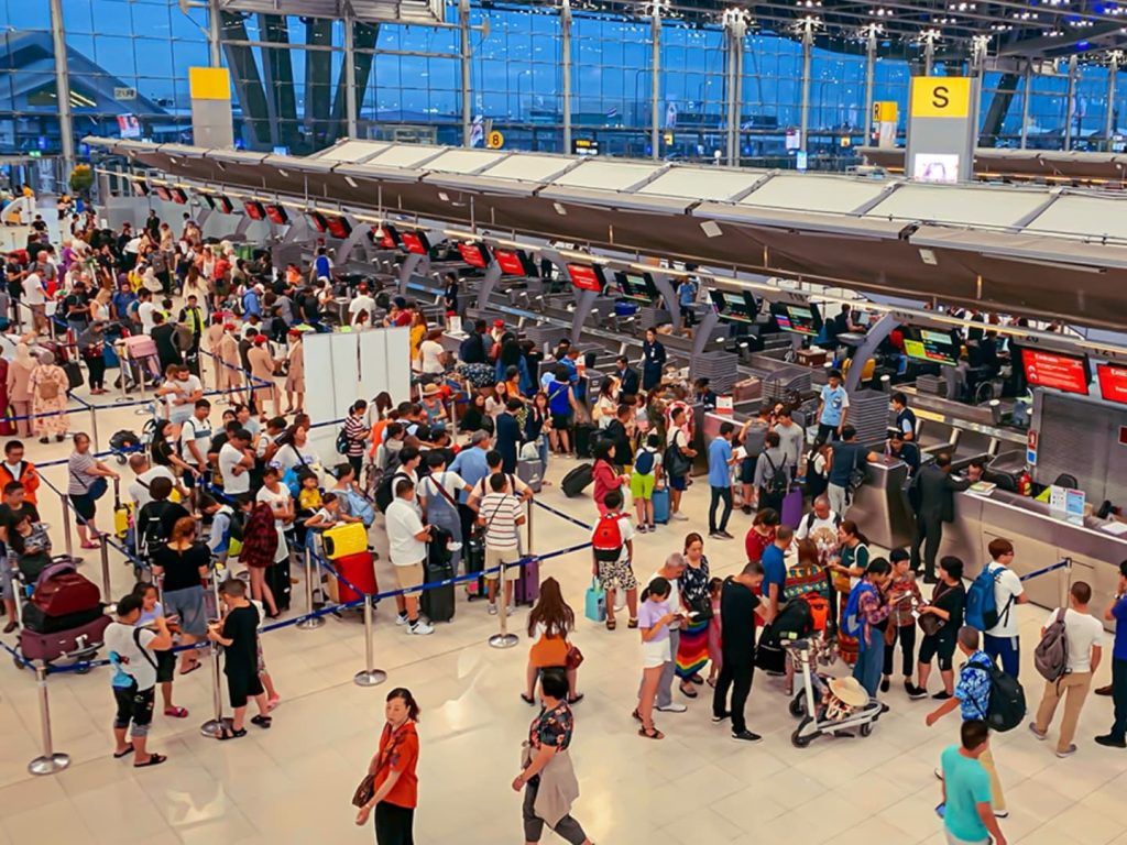 นักท่องเที่ยวบุกไทย 2 เดือนแรกปีนี้เกือบ 6 ล้านคน