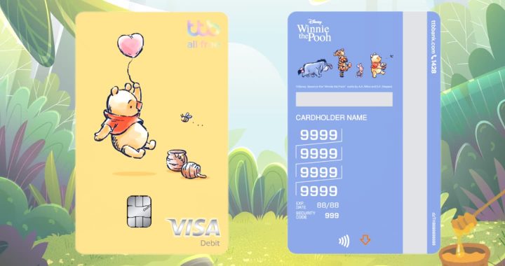 ทีทีบี เปิดตัวบัตรเดบิต-บัตรเครดิต ttb Disney ดีไซน์ใหม่ลายหน้าบัตร “หมีพูห์”