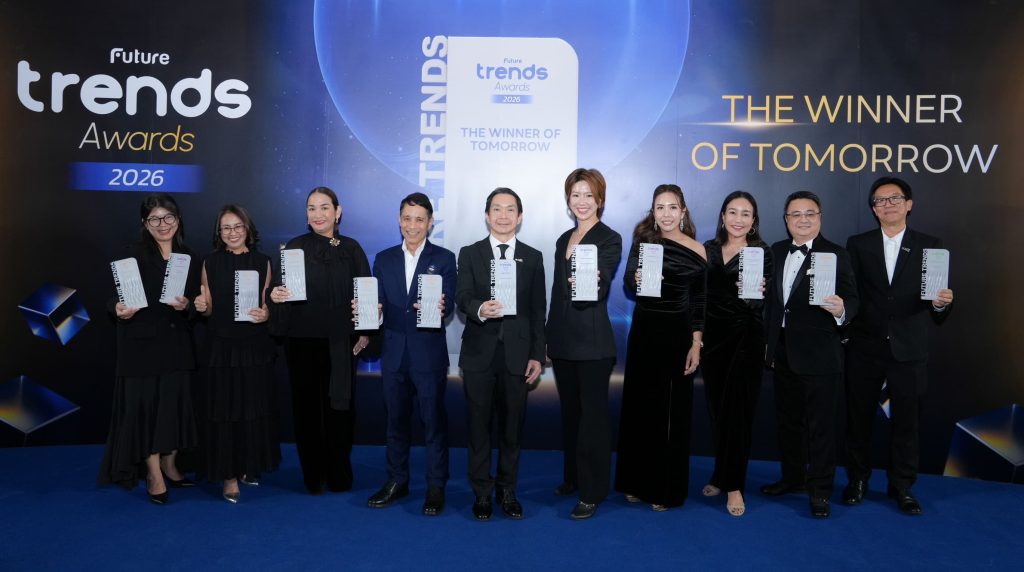 กลุ่มเอสซีบีเอกซ์ คว้า 12 รางวัลจากเวที “Future Trends Awards 2026”