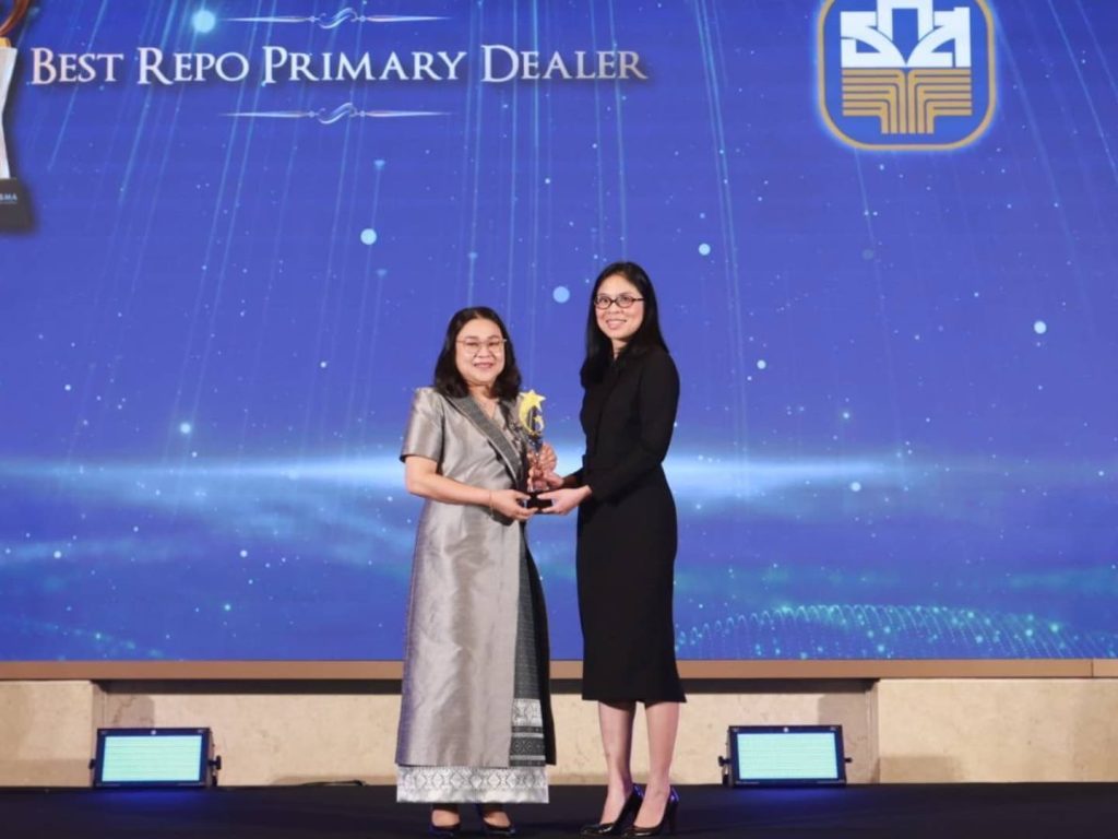 ธ.ก.ส. คว้ารางวัล Best Repo Primary Dealer