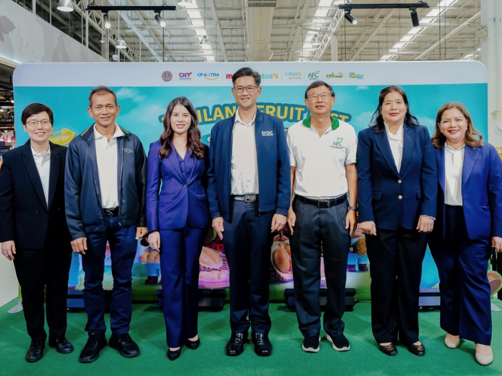 ซีพี แอ็กซ์ตร้า เคียงข้างเกษตรกรไทย จัดงาน “Thailand Fruit Fest: รวมรสผลไม้ไทย”
