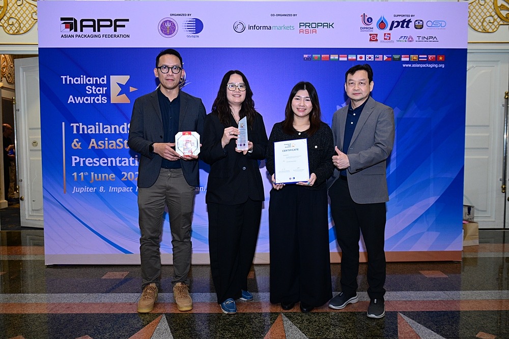 CPF คว้ารางวัล ThailandStar Packaging Awards 2026 