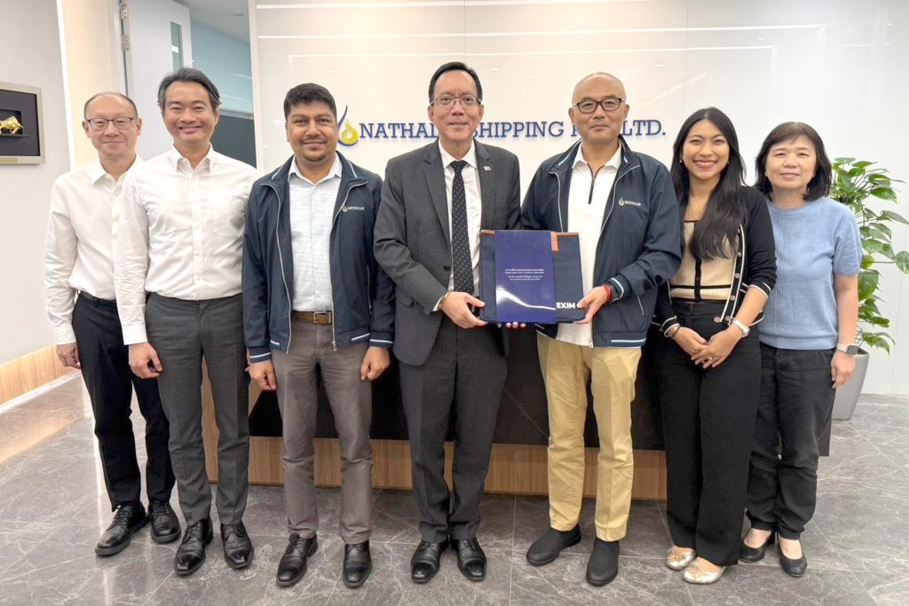 EXIM BANK เข้าพบกลุ่ม บมจ. พรีมา มารีน ประเทศสิงคโปร์ 