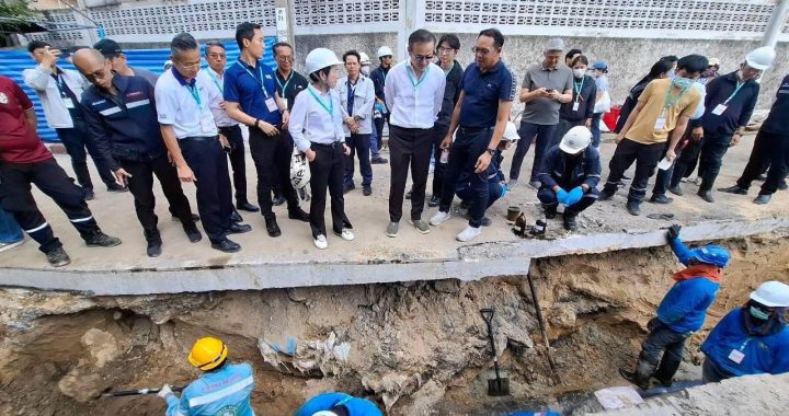 “บางจาก” เผย ไม่พบรอยรั่วจากการตรวจสอบท่อส่งน้ำมันบริเวณถนนเชื้อเพลิง