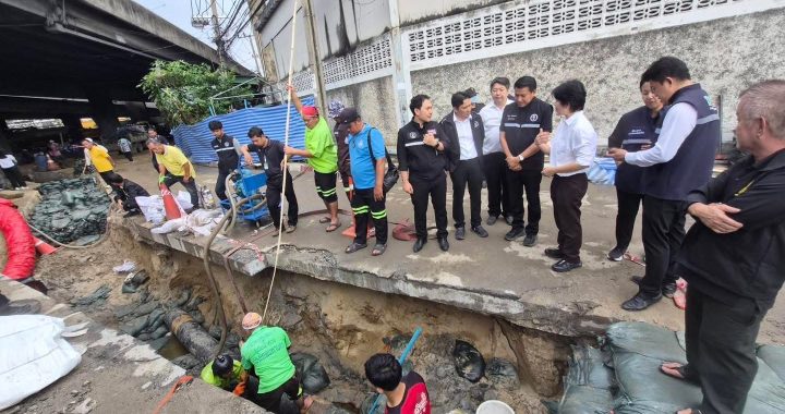 “ฐิติภัสร์” อัปเดตน้ำมันรั่วพระราม 3 พบโพรงใต้ดินลึกกว่า 5 เมตร เร่งใช้กล้องส่องหาต้นตอ ลั่นพบผู้กระทำผิดดำเนินคดีเด็ดขาด