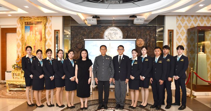 อธิบดีกรมธนารักษ์บรรยายภารกิจกรมฯ แก่นักศึกษามหาวิทยาลัยสวนดุสิต ณ พิพิธภัณฑ์เหรียญฯ