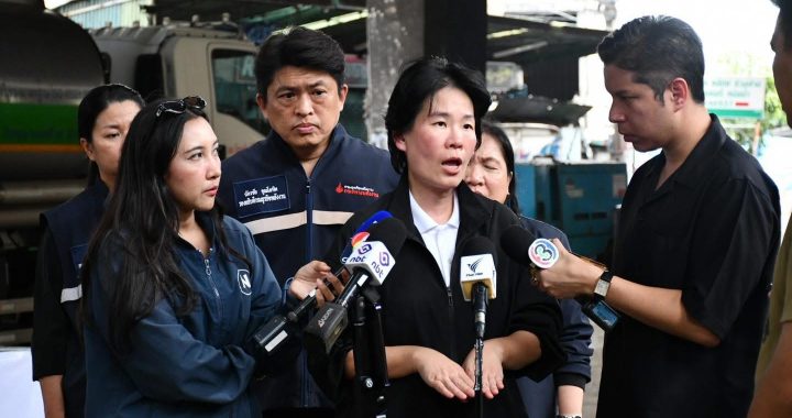 “ฐิติภัสร์” เผยพบจุดรั่วท่อน้ำมันพระราม 3 แผลยาว 6.6 ซม. สั่งตรวจท่อทั้งระบบ 32 กม.