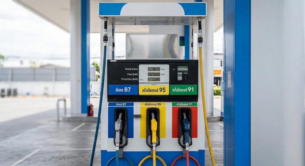 กบน. ลดชดเชยดีเซล ดันราคาขายปลีกเพิ่ม 0.75 บาท/ลิตร