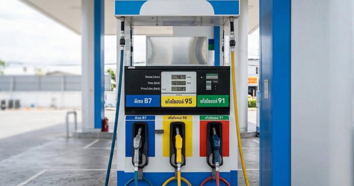 กบน. ลดชดเชยดีเซล ดันราคาขายปลีกเพิ่ม 0.75 บาท/ลิตร