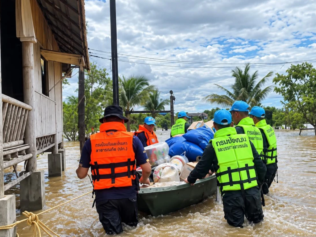 รัฐบาลยันดูแลประชาชนประสบภัยน้ำท่วมเต็มที่