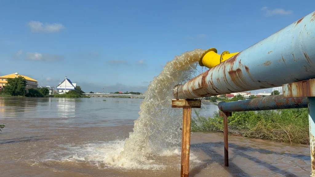 สทนช. เตือน 6 จังหวัด รับน้ำเขื่อนเจ้าพระยา
